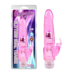 VIBRADOR GLITTERS DUAL