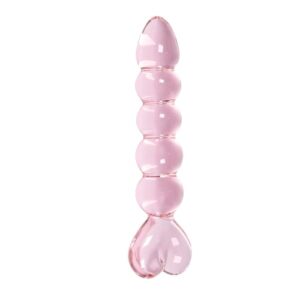 Dildo De Vidrio Rosa 3D Pink